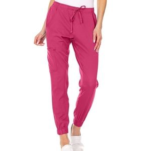Pink Jogger Scrub Pants